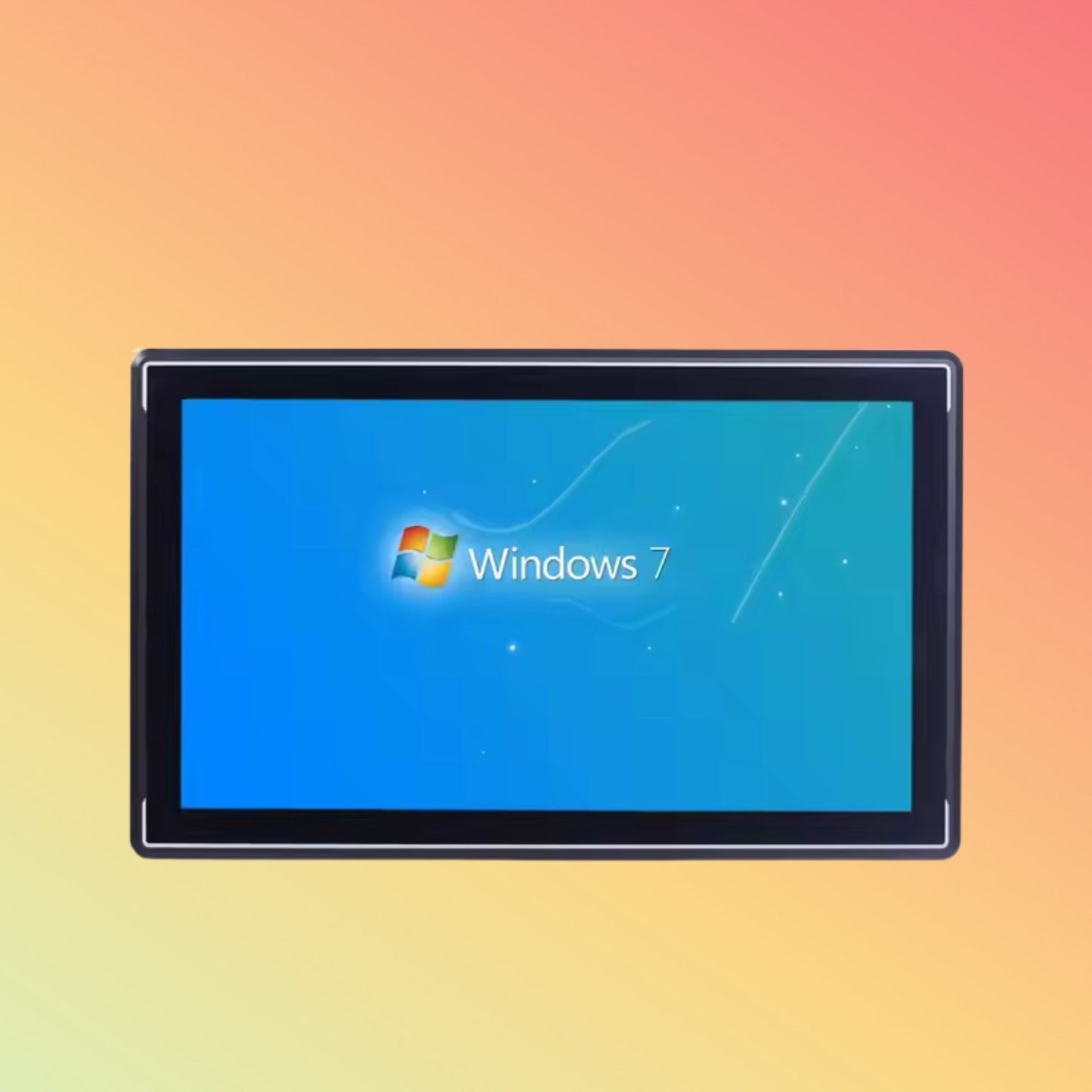 All in One 21.5inch Capacitive Touch Flat Panel Computer for Interactive Kiosk