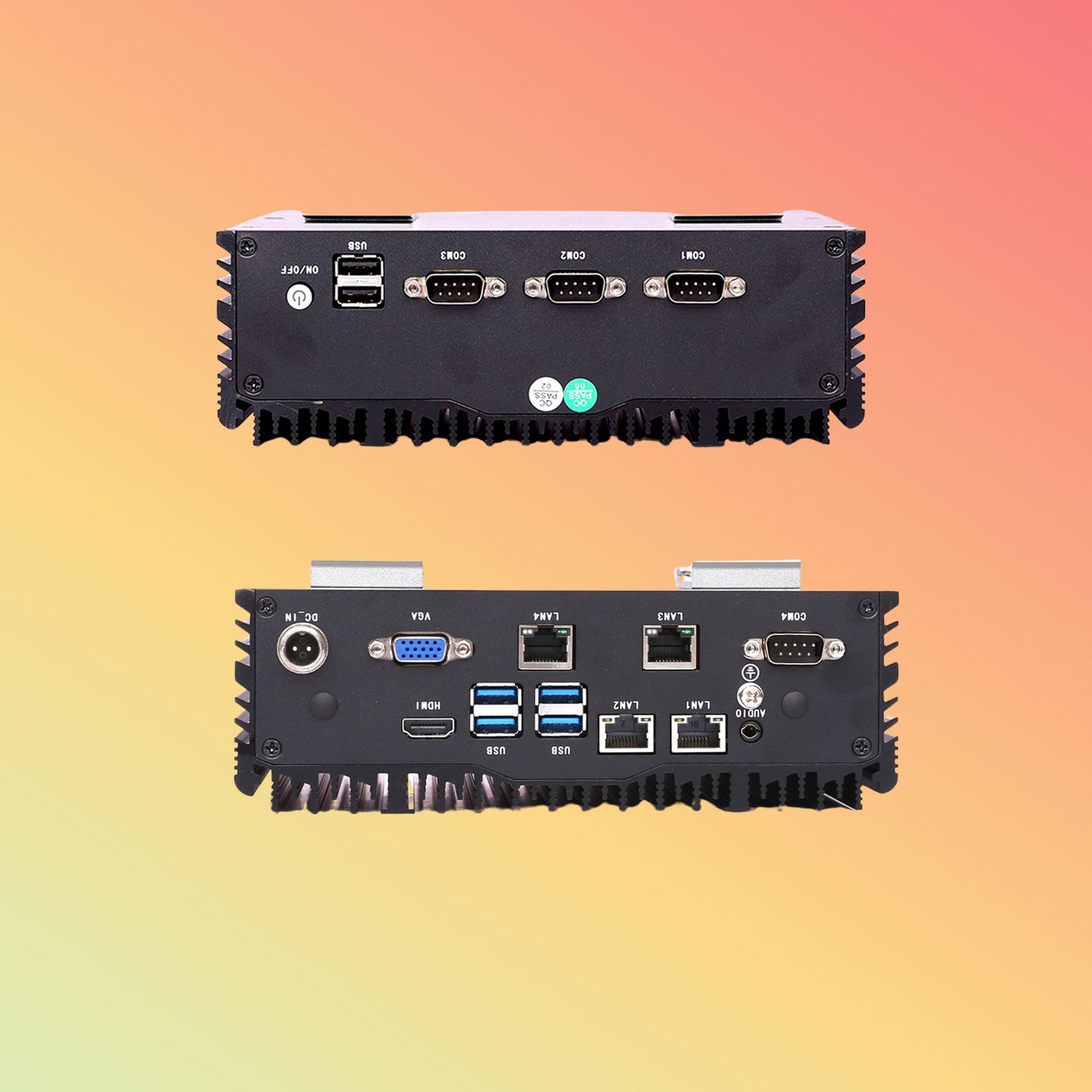 IPC Fanless GPIO Industrial Embedded PC I5 Mini Industrial Pc for windows