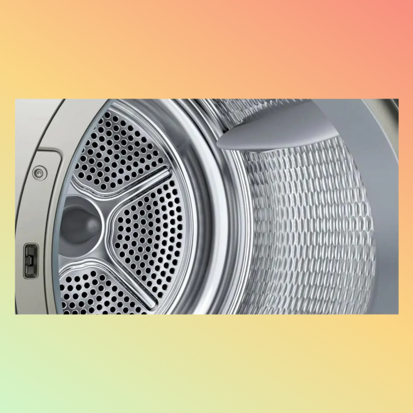 Bosch WQG2410XGC Series 4 Heat Pump Tumble Dryer 9 kg Silver inox Series 4