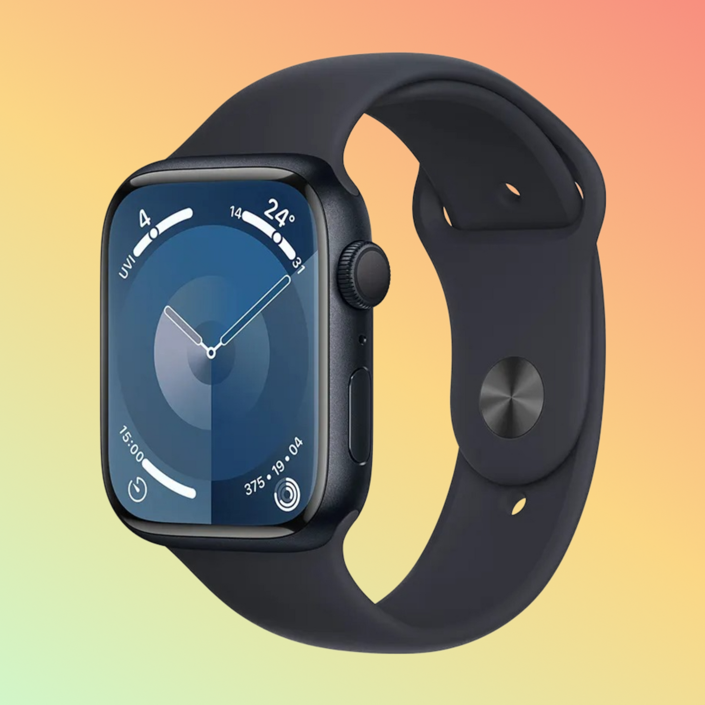 Apple Watch Series 9 GPS 45mm Midnight Aluminium Case