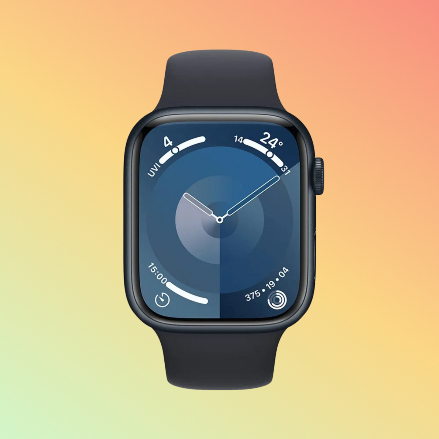 Apple Watch Series 9 GPS 45mm Midnight Aluminium Case