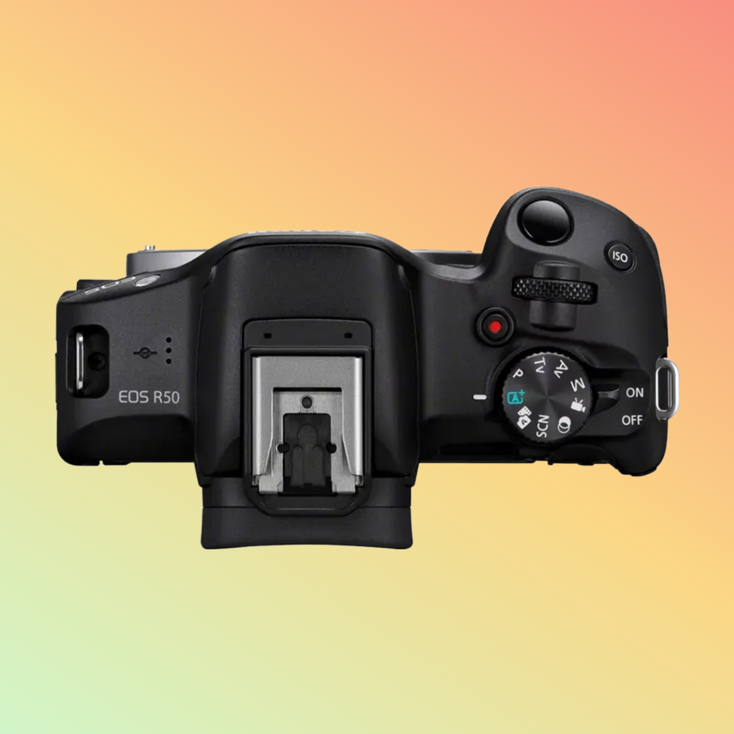 Canon EOS R50 Mirrorless Camera, Black with RF-S 18-45mm