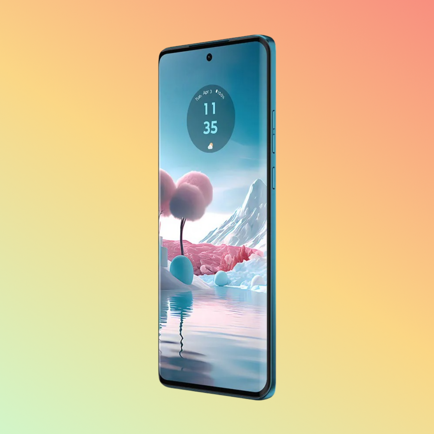 Motorola EDGE40 Neo 5G Smartphone, Caneel Bay, 256 GB