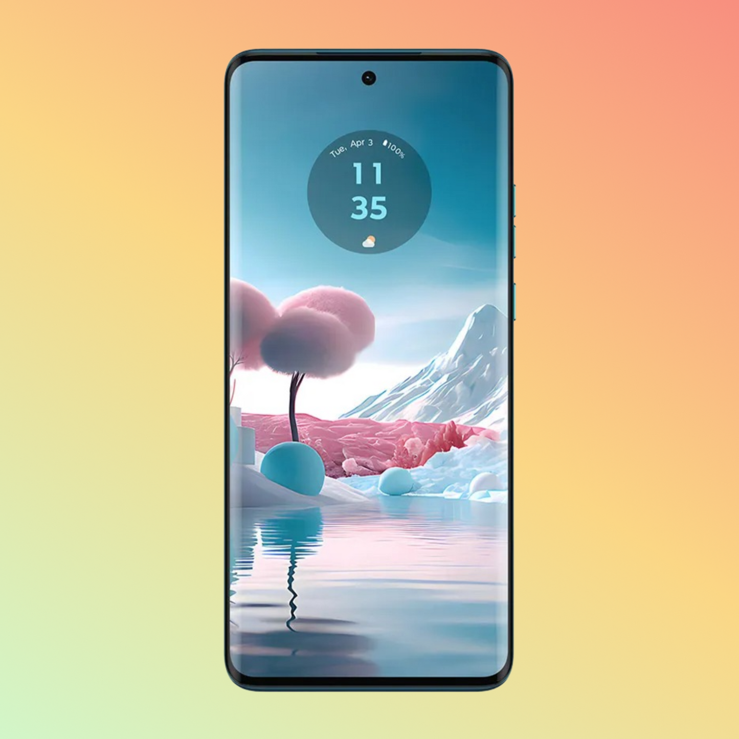 Motorola EDGE40 Neo 5G Smartphone, Caneel Bay, 256 GB