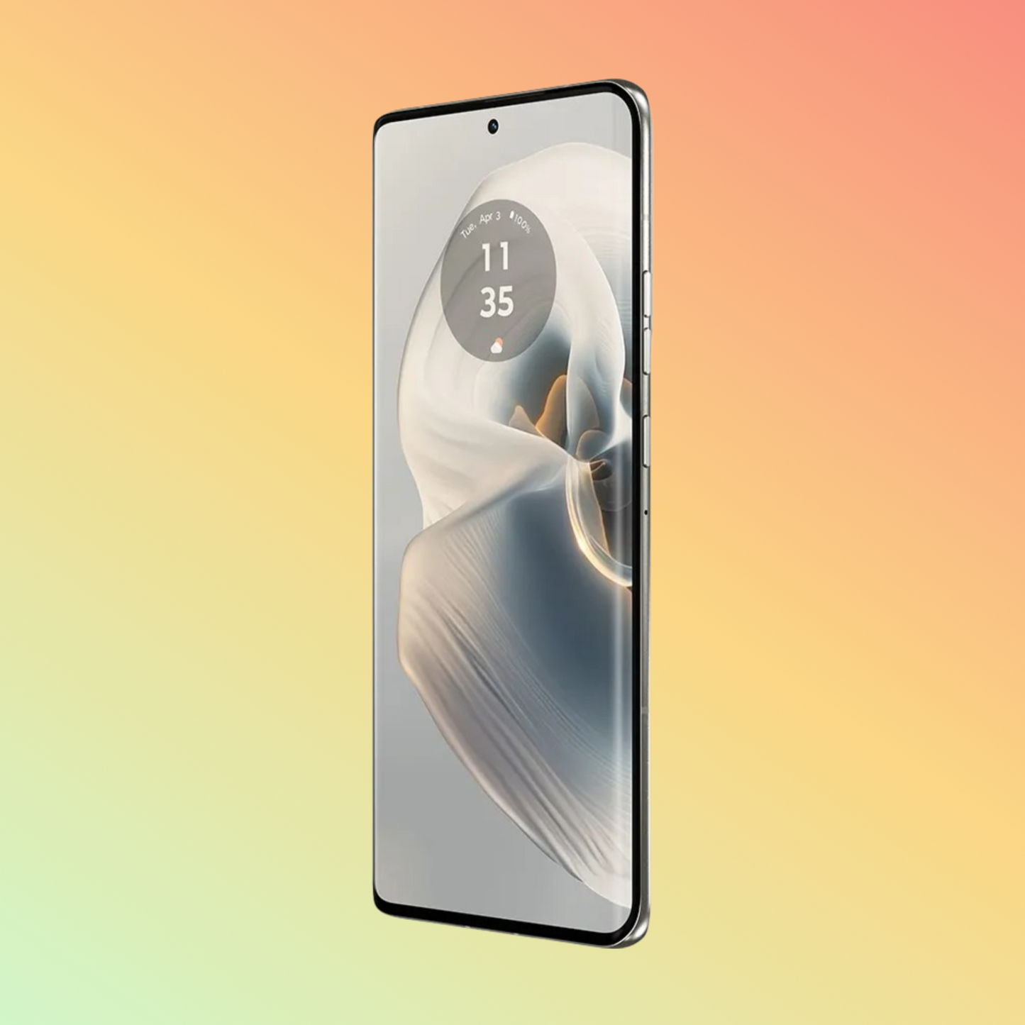 Motorola Edge 50 Pro 5G Smartphone, Moonlight Pearl, 512 GB