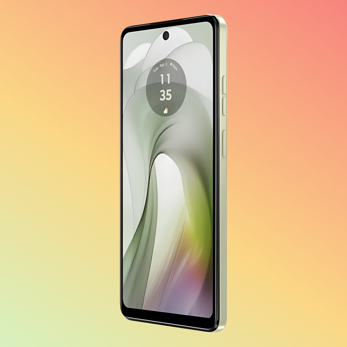 Motorola E14 4G Smartphone, Pastel Green, 64 GB