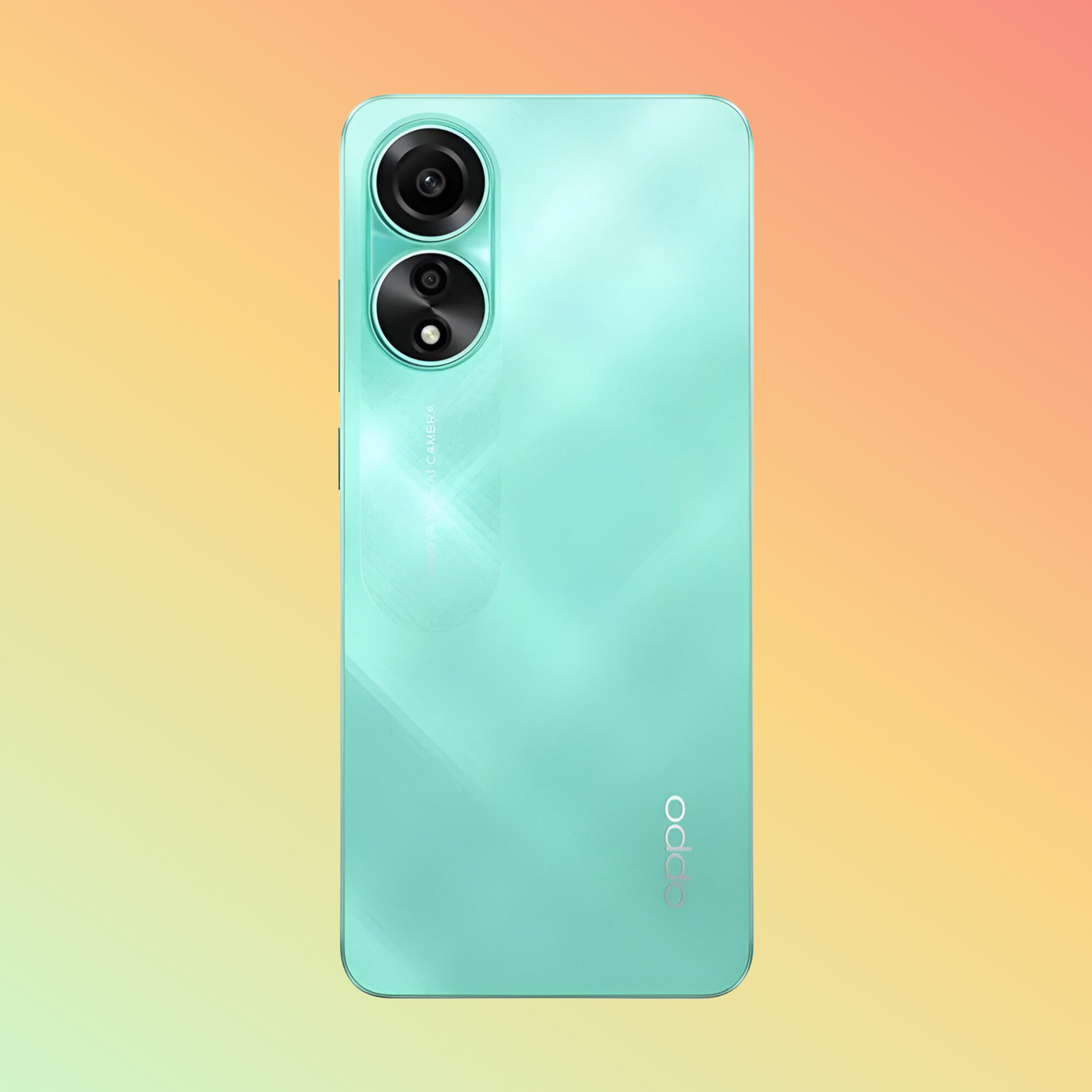 Oppo A78 8GB RAM 4G Smartphone, Aqua Green, 256 GB