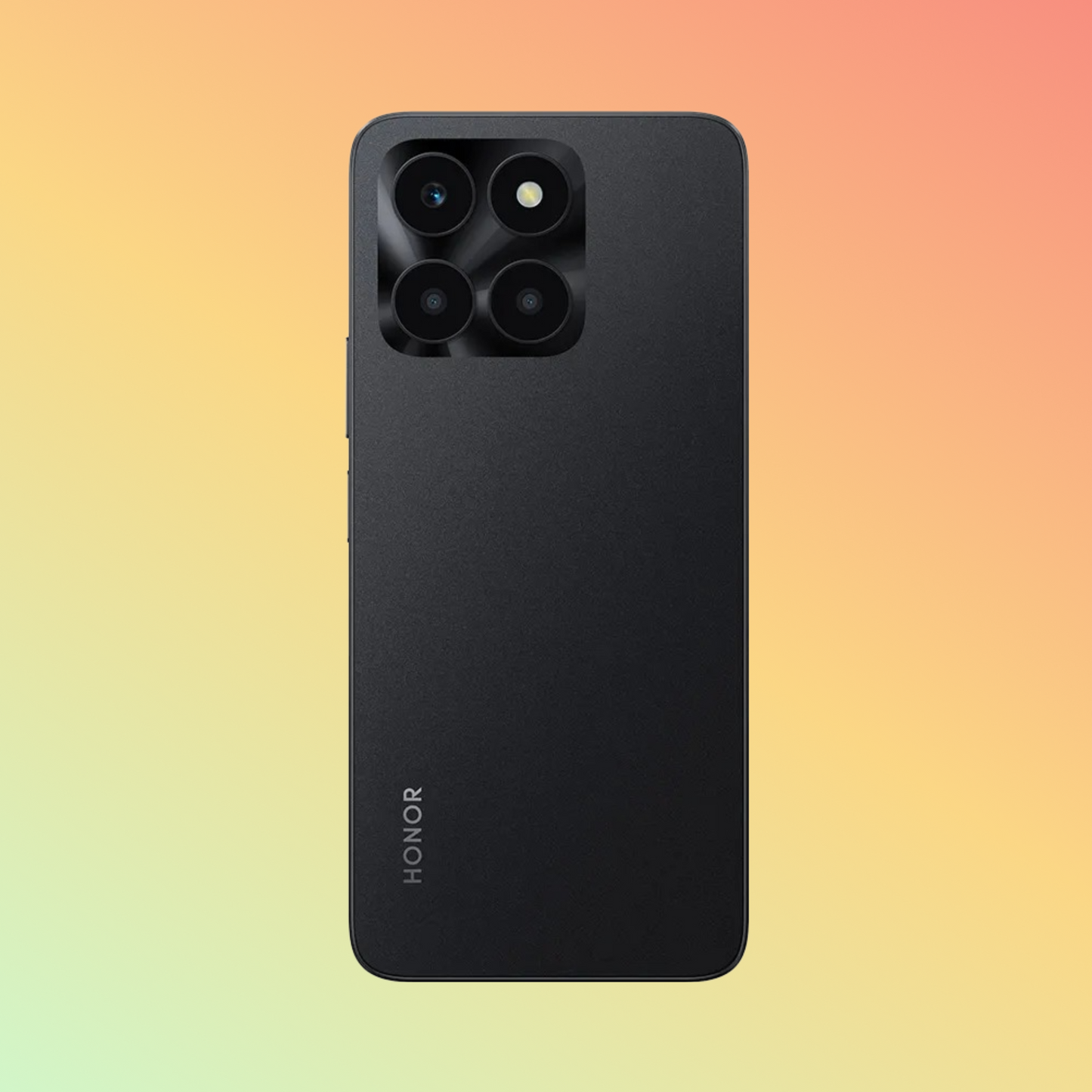 Honor X6A 4G Smartphone 4GB 128GB, Midnight Black, 128 GB