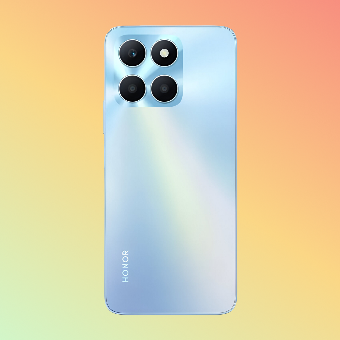 Honor X6A 4G Smartphone 4GB 128GB, Sky Silver, 128 GB