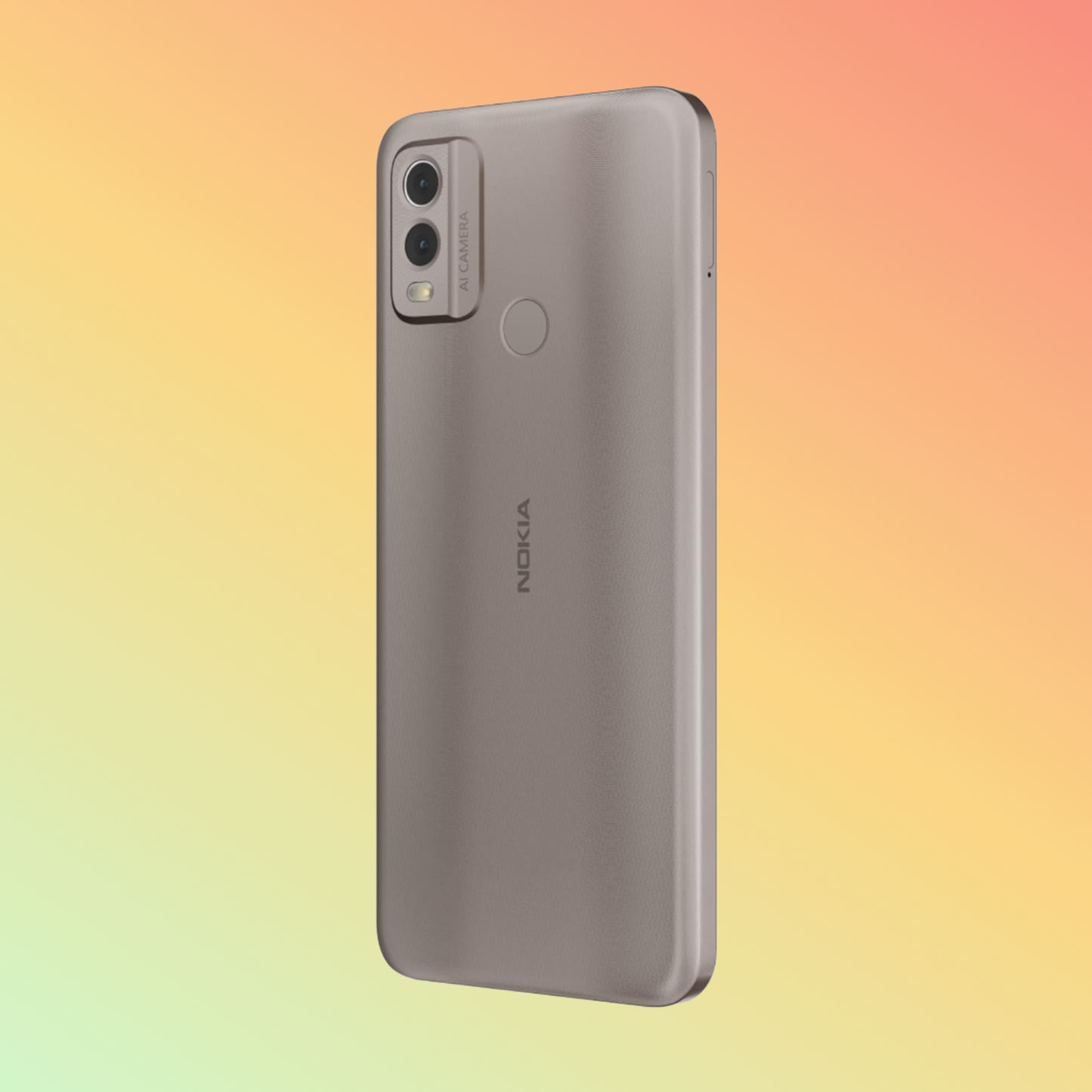 Nokia C22 4GB 4G Smartphone, Sand, 128 GB