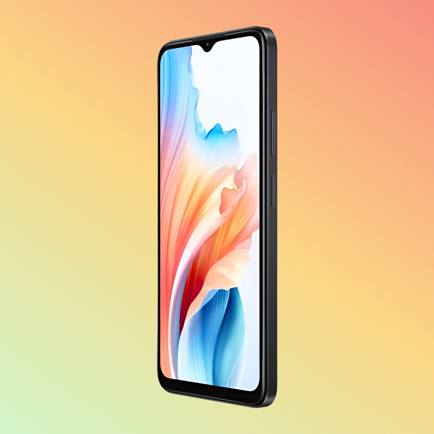 Oppo A38 4G 6GB Smartphone, Glowing Black, 128 GB