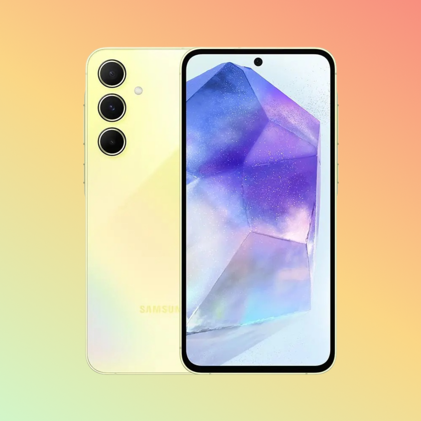 Samsung Galaxy A55 5G 8GB, Awesome Lemon, 128 GB