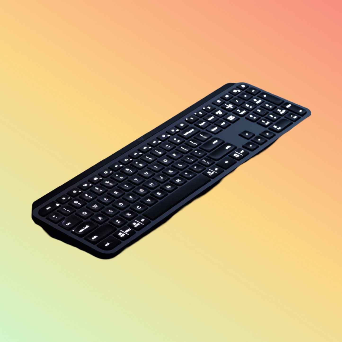 Logitech MX Keys for MAC Advanced Wireless Illuminated Keyboard, Graphite