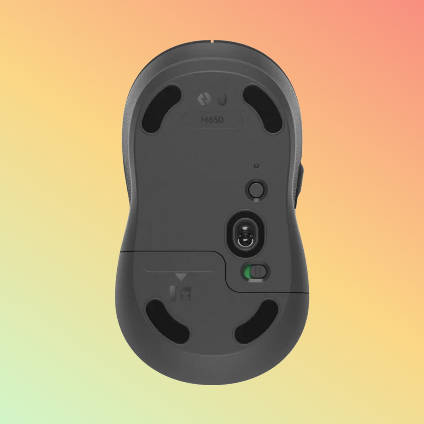 Logitech M650 Signature Wireless Mouse M, Graphite