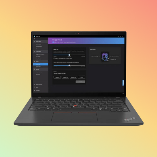 Lenovo T14-21HD008DGR Intel Core i7-1355U 16GB RAM 512GB SSD, Black
