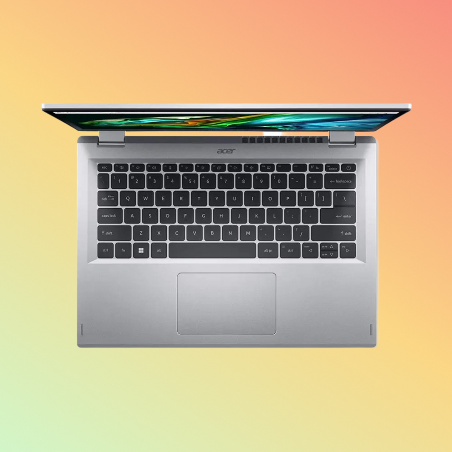 Acer Aspire 3 Spin A3SP14: Celeron N100, 4GB RAM, 128GB SSD, Silver