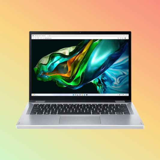 Acer Aspire 3 Spin A3SP14: Celeron N100, 4GB RAM, 128GB SSD, Silver