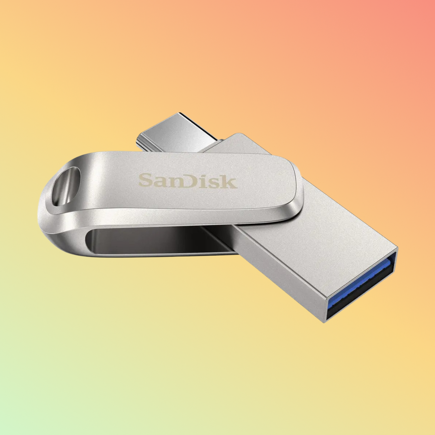 SanDisk 64GB Ultra Dual Drive Luxe USB 3.1 Flash Drive (USB Type-C / Type-A)