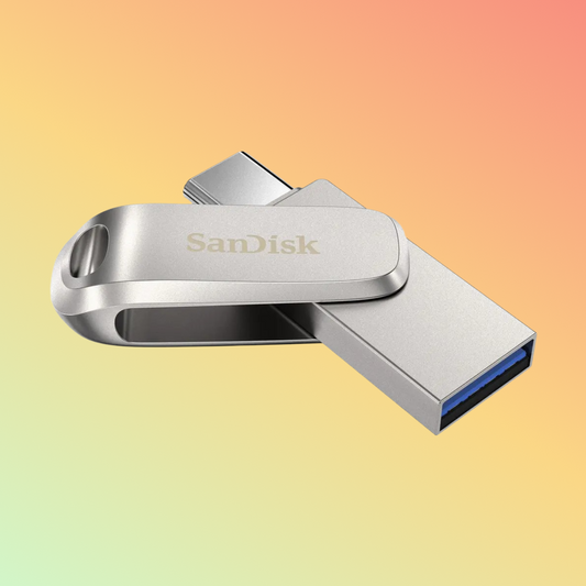 SanDisk 128GB Ultra Dual Drive Luxe USB 3.1 Flash Drive (USB Type-C / Type-A)
