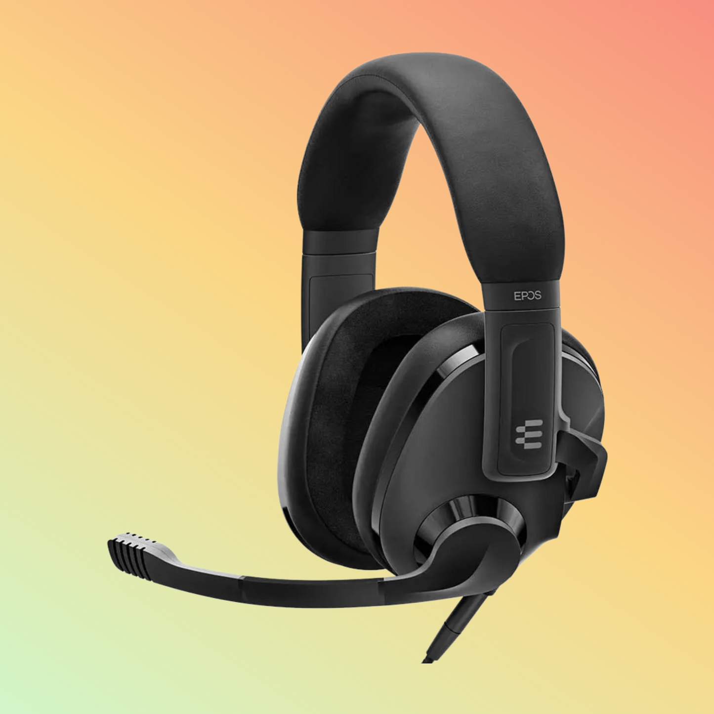 EPOS H3 Closed Acoustic Gaming Headset, Black