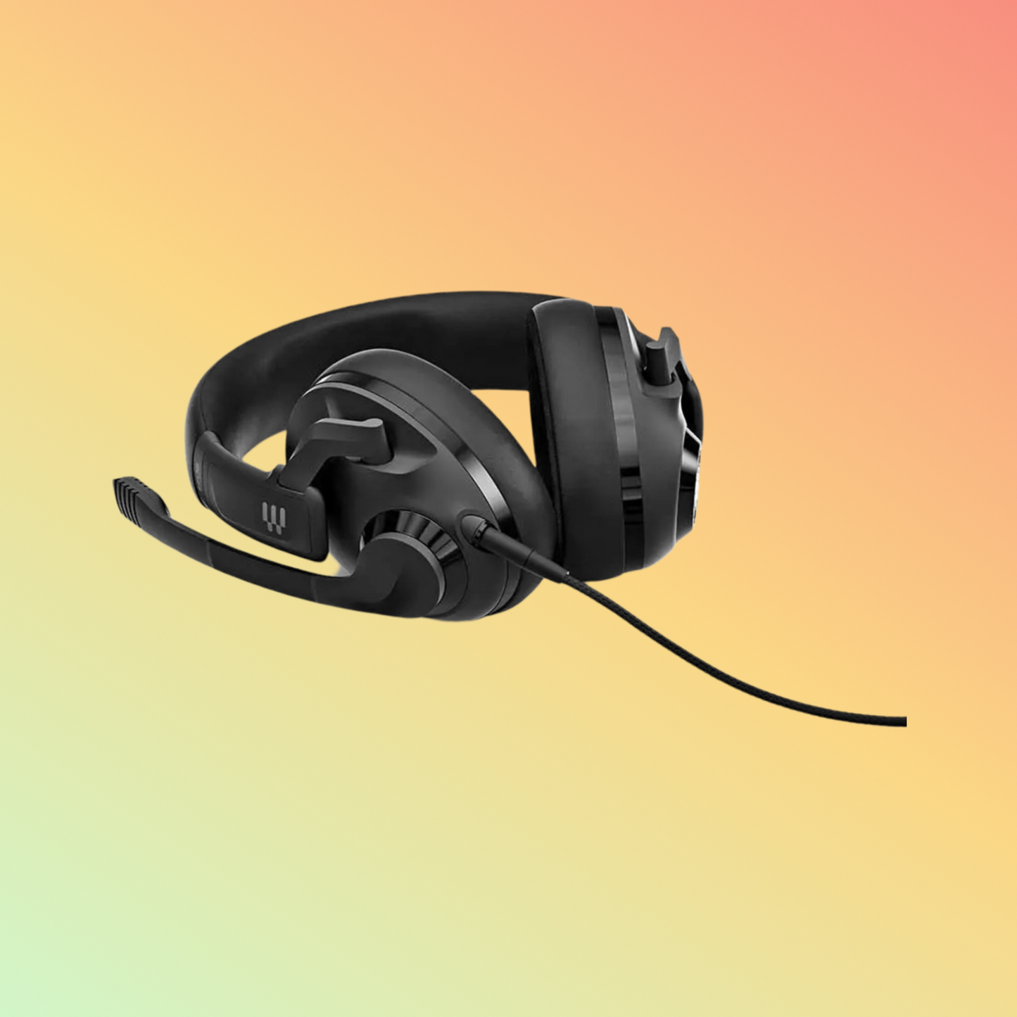 EPOS H3 Closed Acoustic Gaming Headset, Black