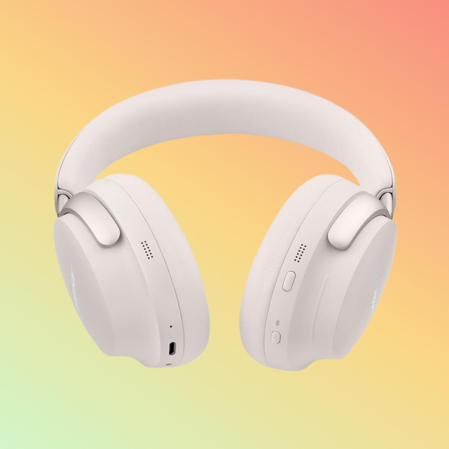 Bose QuietComfort Ultra Wireless Noise Cancelling Headphones, White Smoke