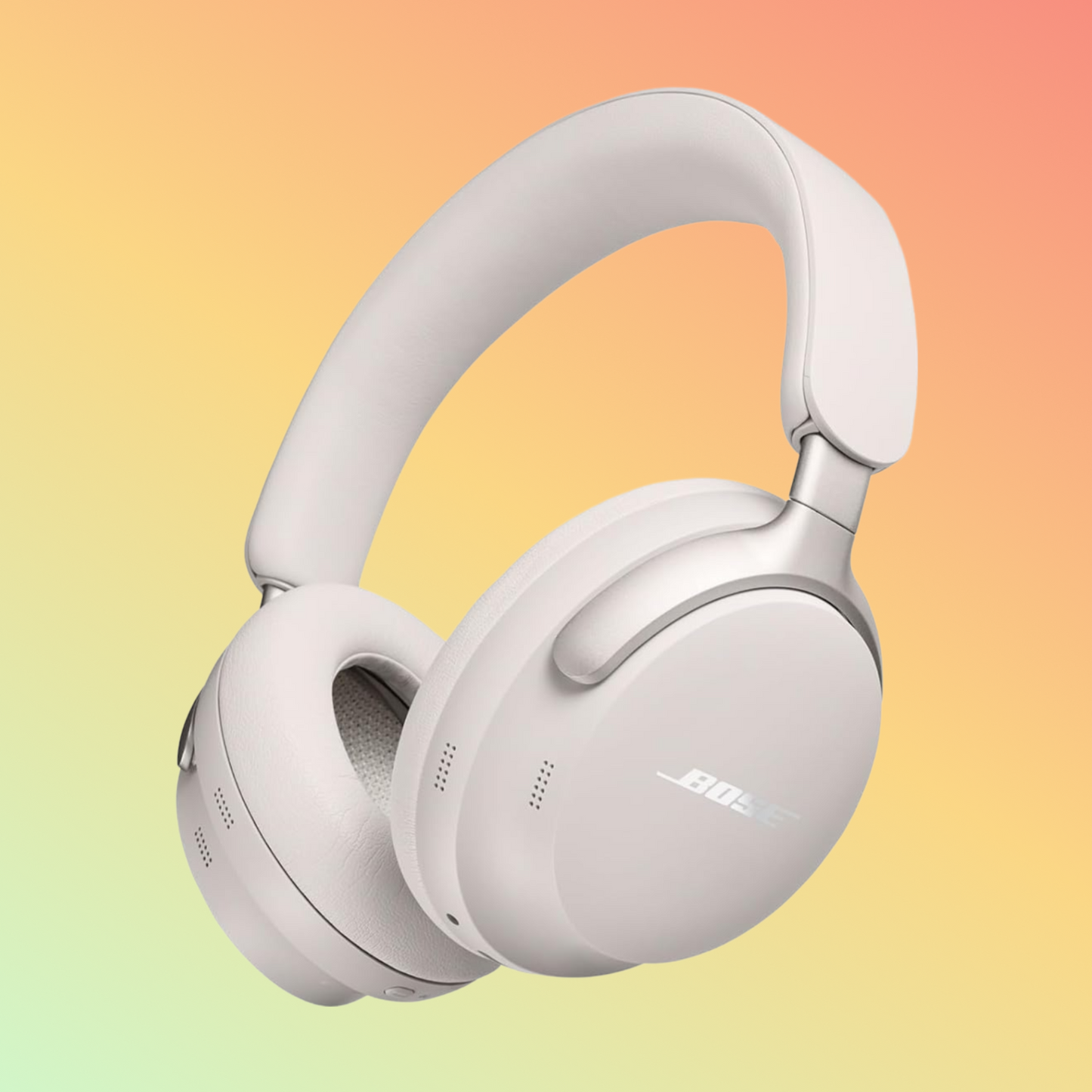 Bose QuietComfort Ultra Wireless Noise Cancelling Headphones, White Smoke