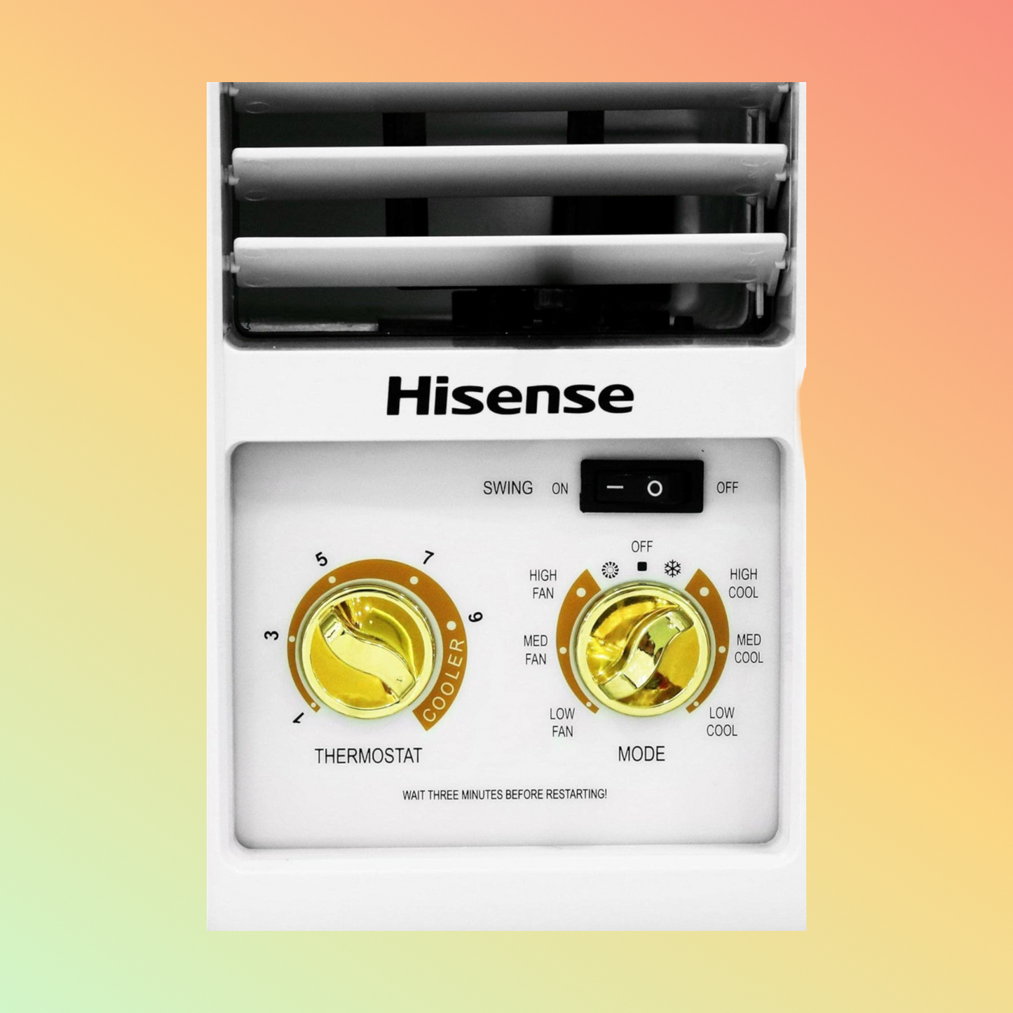 Hisense 18000 BTU Window Air Conditioner with Cooling Functions