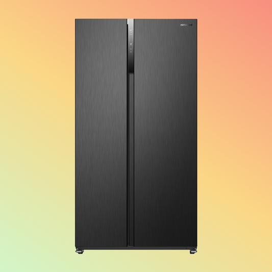 Hitachi Side by Side Two Door Refrigerator 630 L Gross Capacity Inox HRSN9552DX