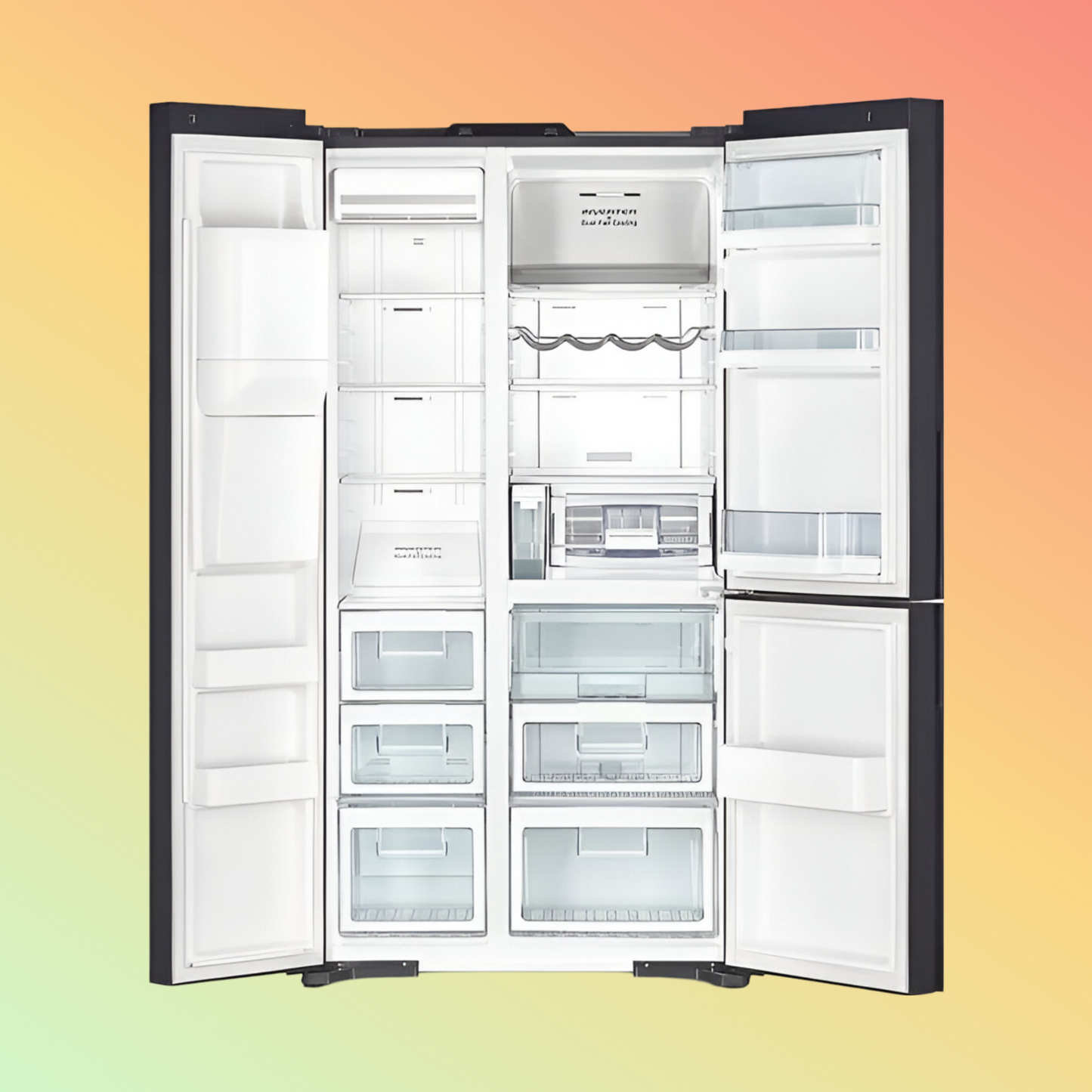 Hitachi Side By Side Refrigerator 700 Litres RM700VAGUK9XGZ