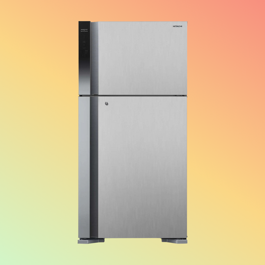 Hitachi RV715PUK7KPSV 710Ltrs Inverter Refrigerator, Pure Silver