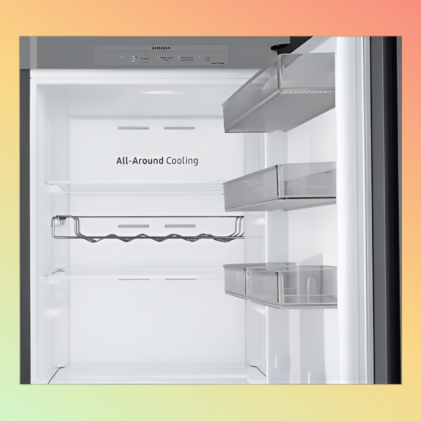 Samsung Bespoke One Door Fridge with All Around Cooling, 380L