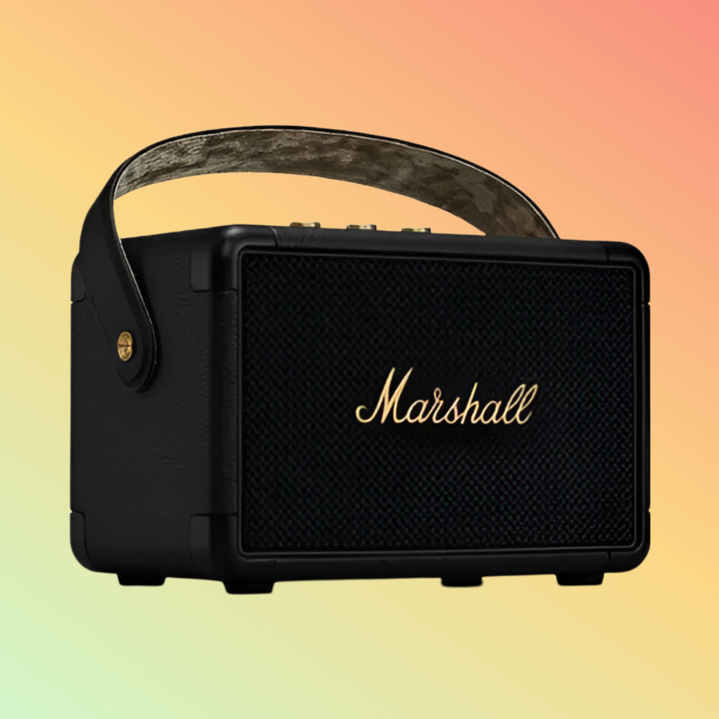 Marshall Kilburn II Portable Bluetooth Speaker, Black & Brass