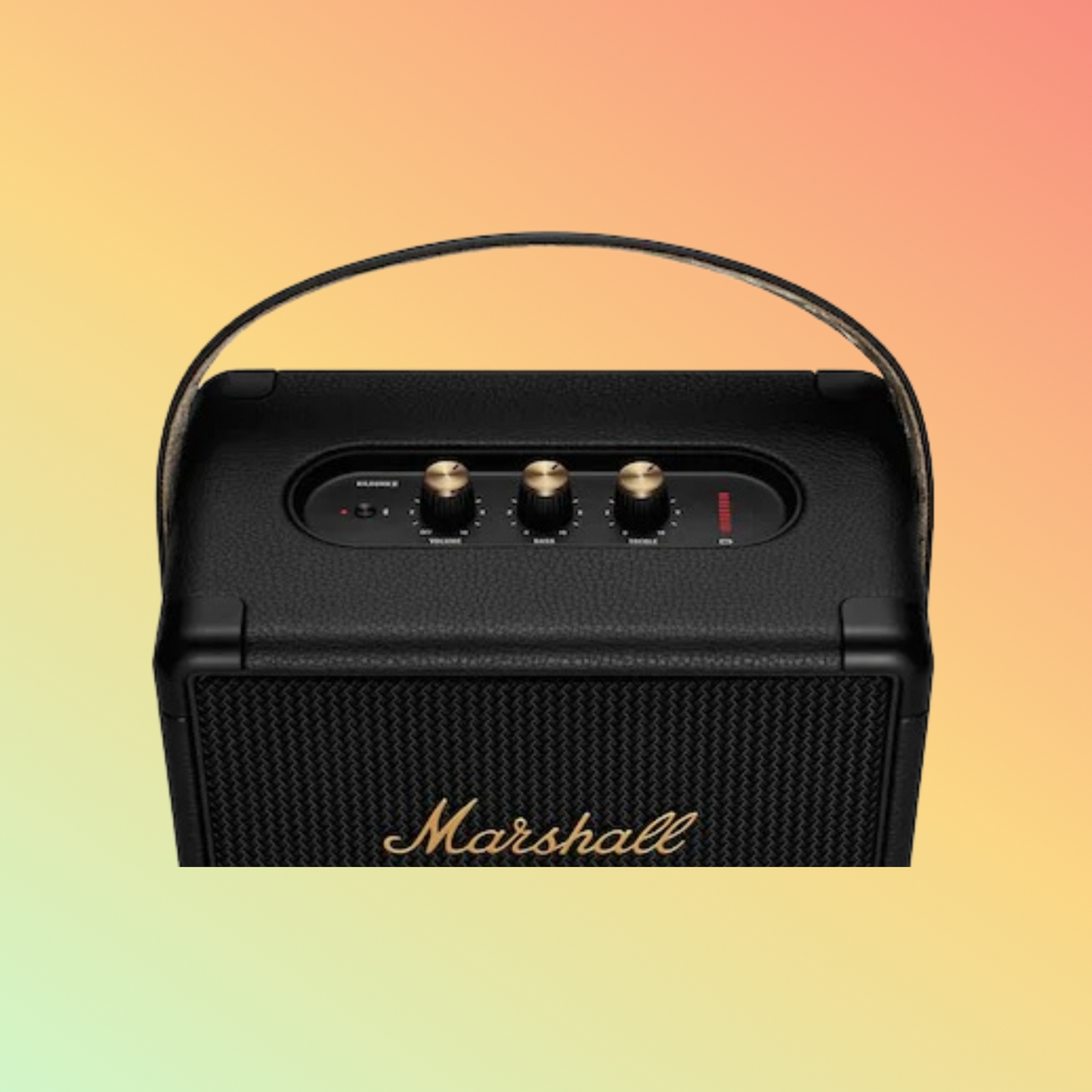 Marshall Kilburn II Portable Bluetooth Speaker, Black & Brass