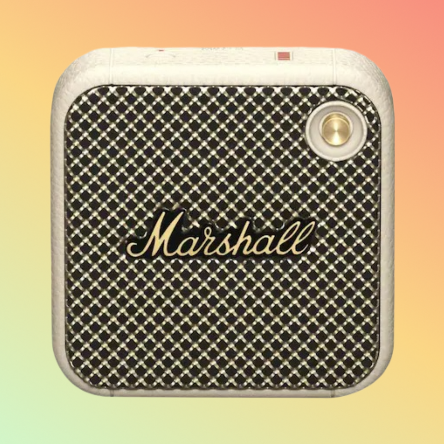 Marshall Willen Portable Bluetooth Speaker, Cream