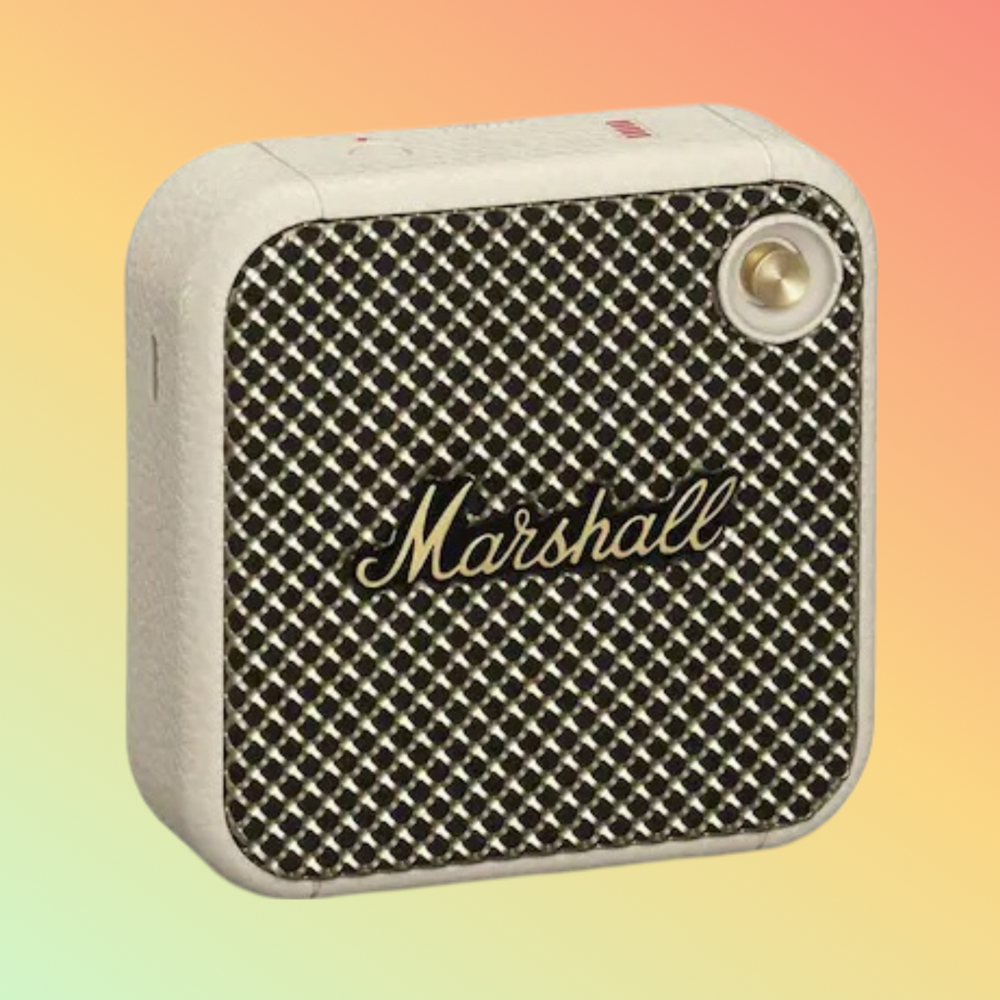 Marshall Willen Portable Bluetooth Speaker, Cream