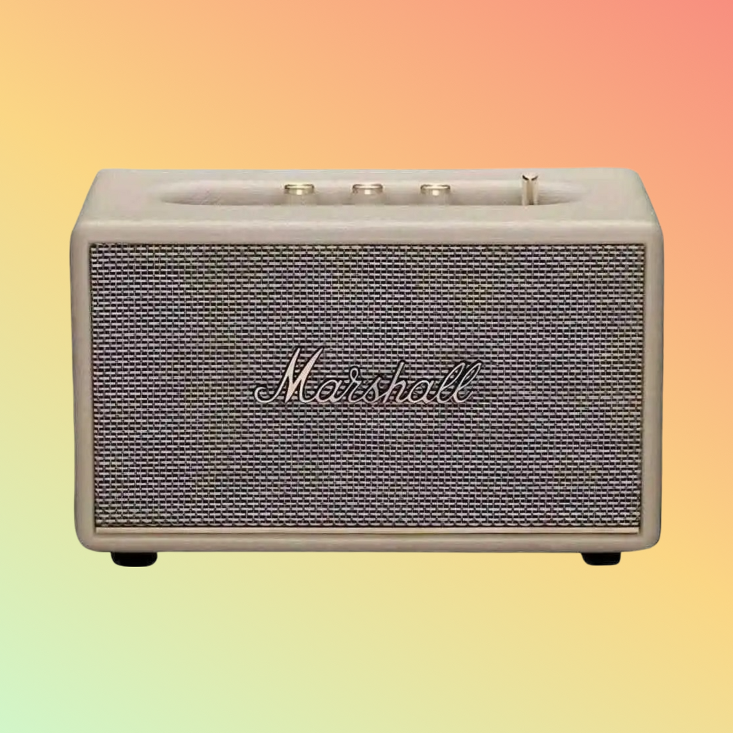 Marshall Acton III Bluetooth Speaker, Cream