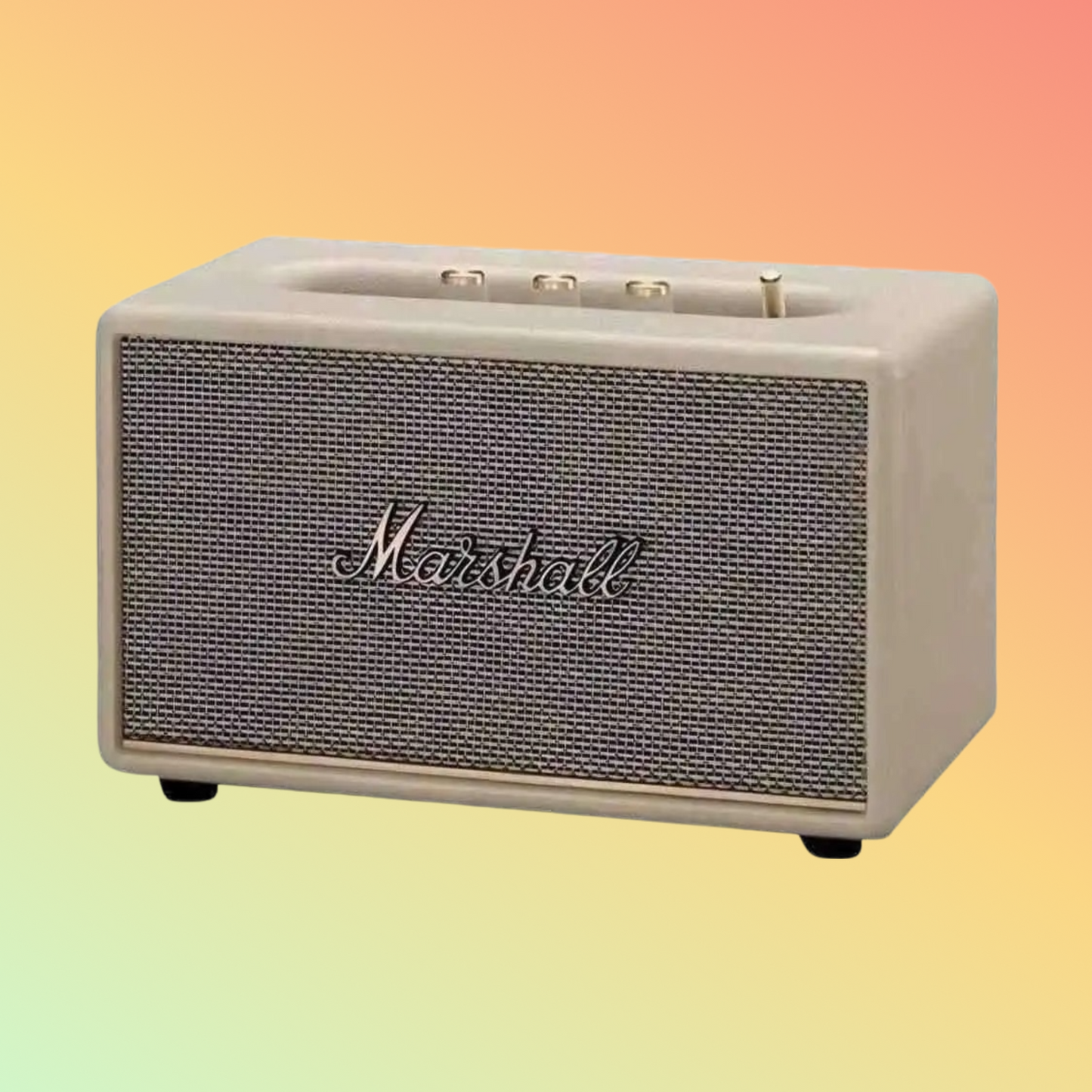 Marshall Acton III Bluetooth Speaker, Cream