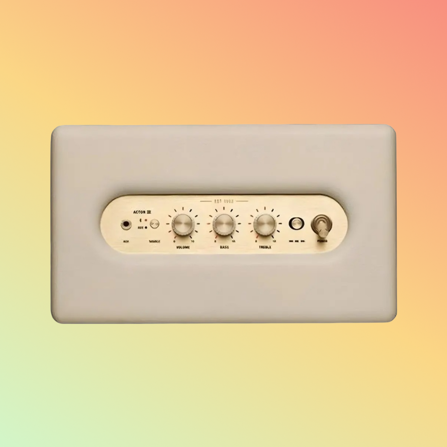 Marshall Acton III Bluetooth Speaker, Cream