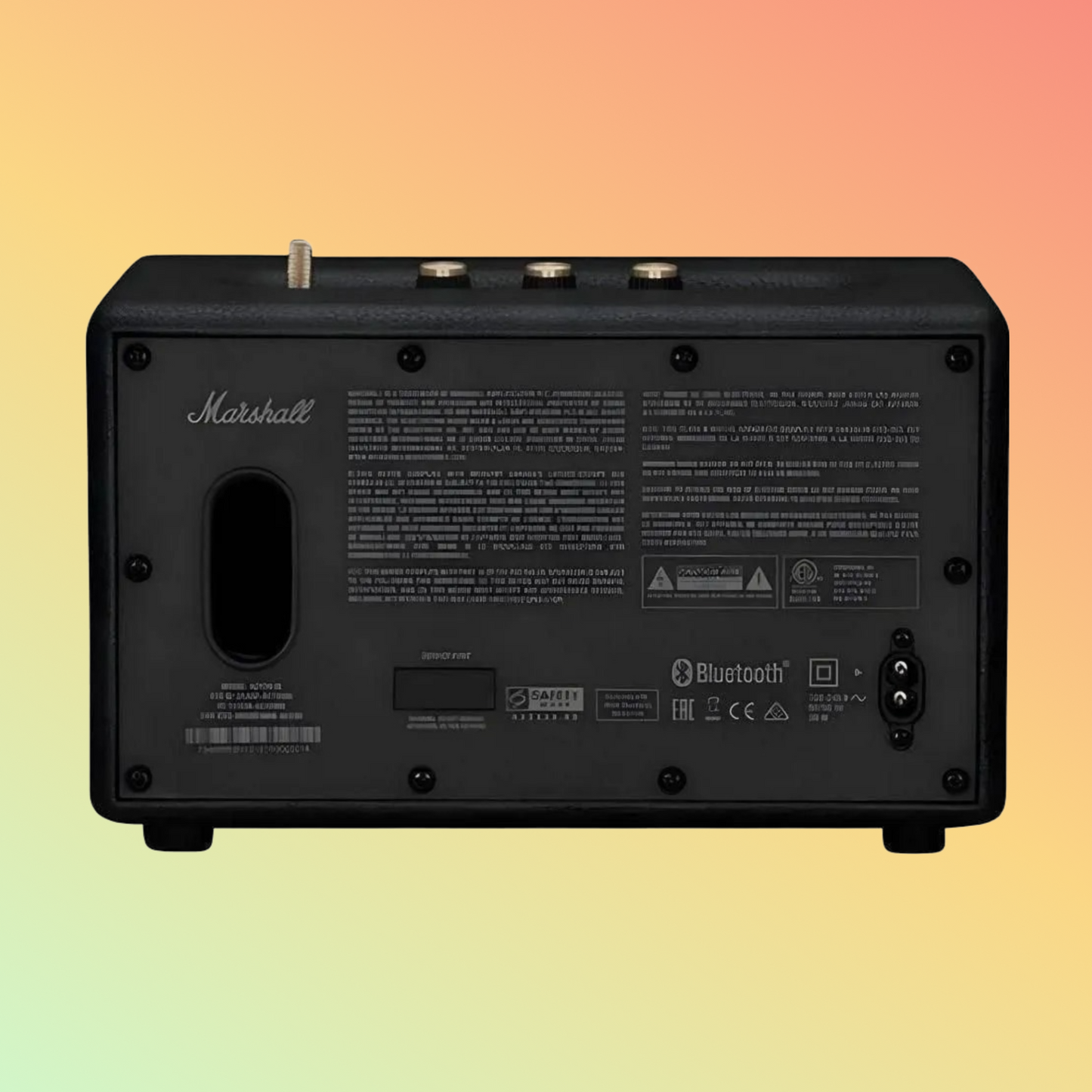 Marshall Acton III Bluetooth Speaker, Black