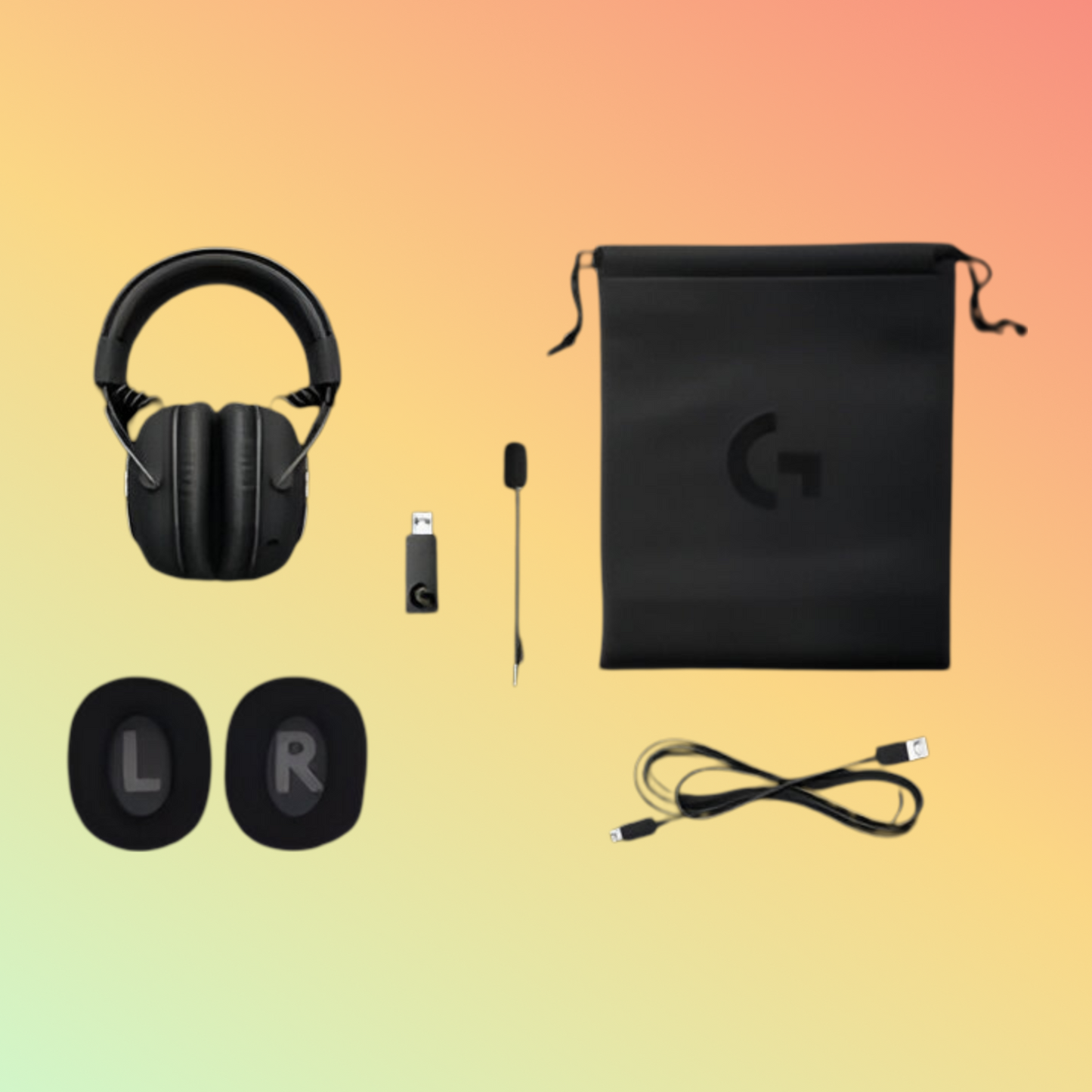 Logitech G Pro X Headphone with Blue VOICE