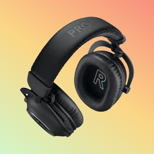 Logitech 981-001263 Pro X 2 LightSpeed Wireless Over Ear Gaming Headset, Black