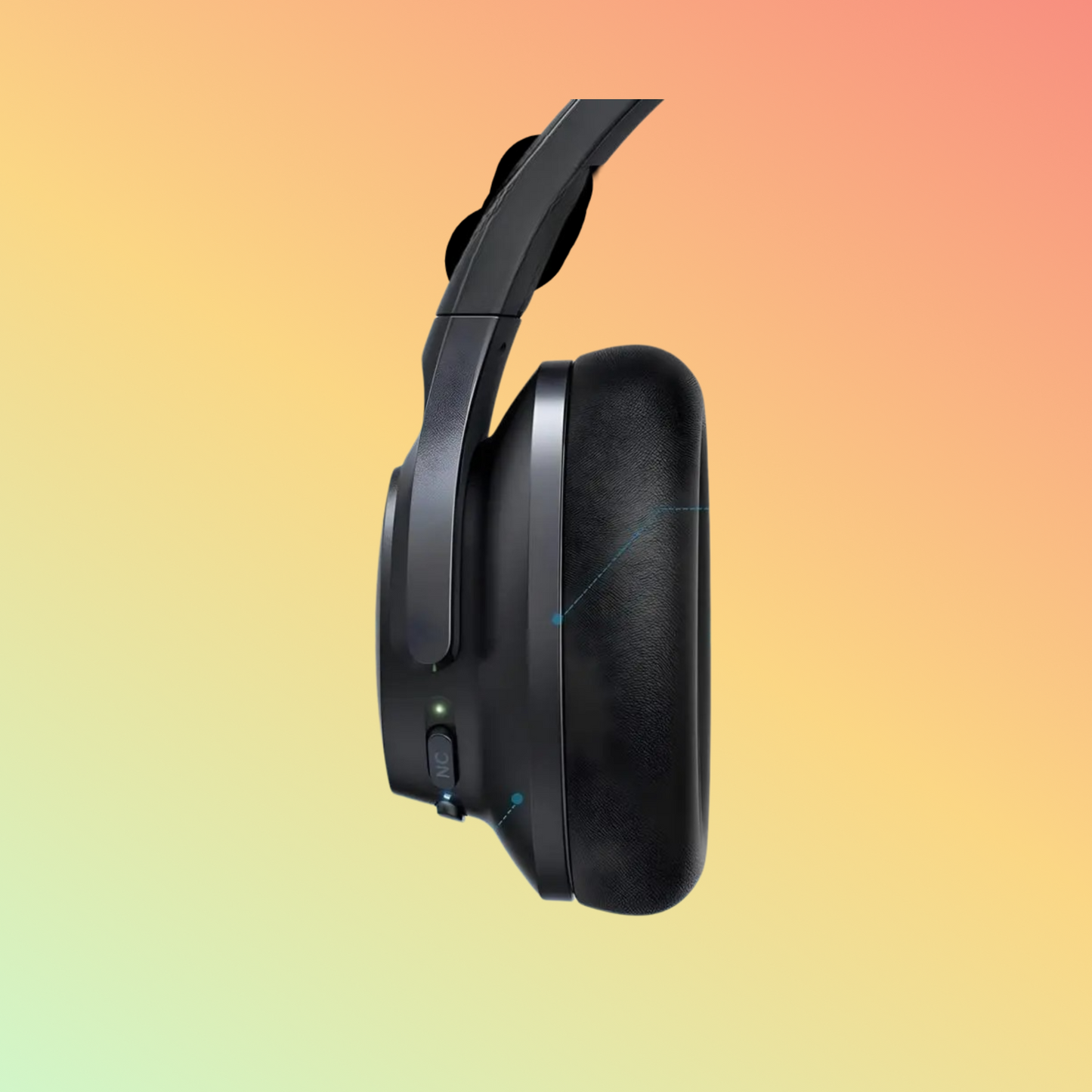 Anker Soundcore Q20i Hybrid Active Noise Cancelling Headphones, Black