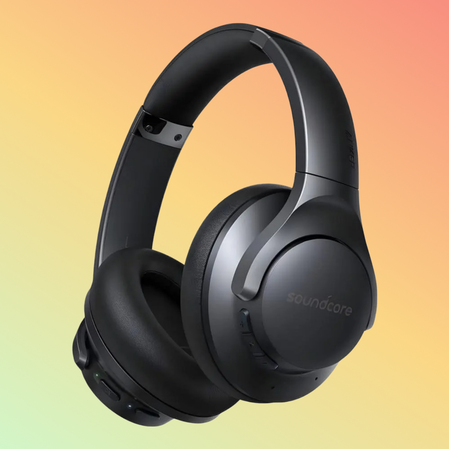 Anker Soundcore Q20i Hybrid Active Noise Cancelling Headphones, Black