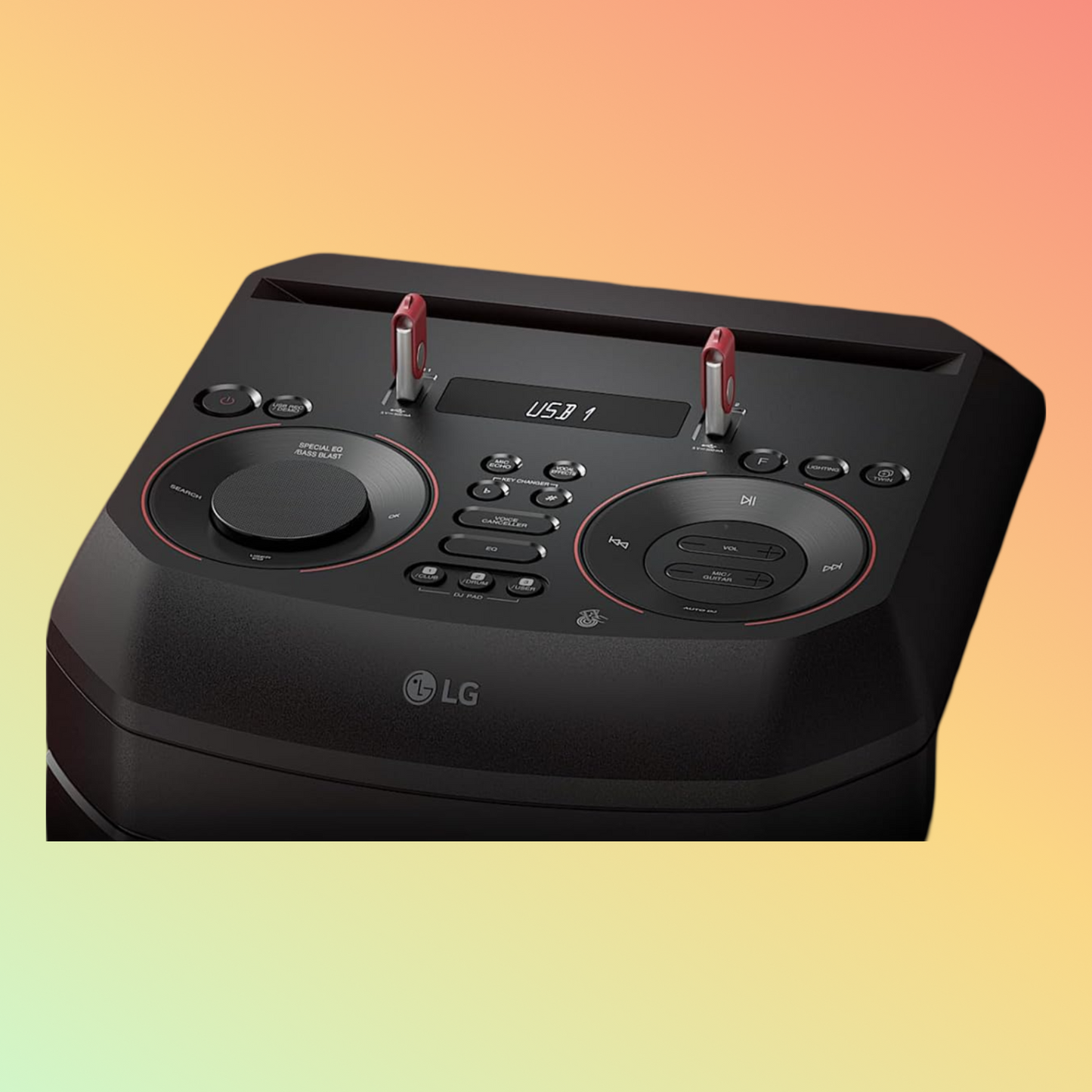 LG RNC7 XBOOM Party Tower Speaker with Bass Blast