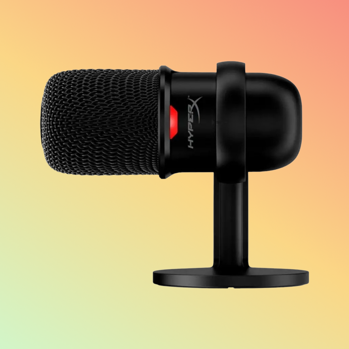 HyperX HYX-4P5P8AA SoloCast USB Microphone, Black