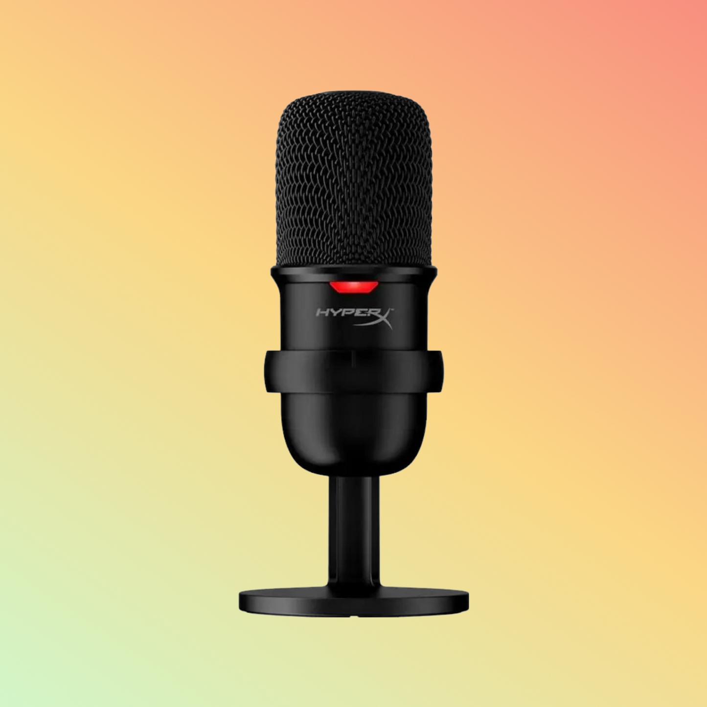 HyperX HYX-4P5P8AA SoloCast USB Microphone, Black