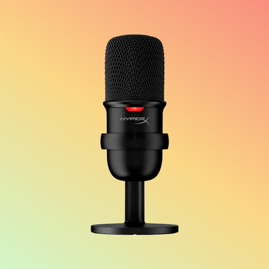 HyperX HYX-4P5P8AA SoloCast USB Microphone, Black