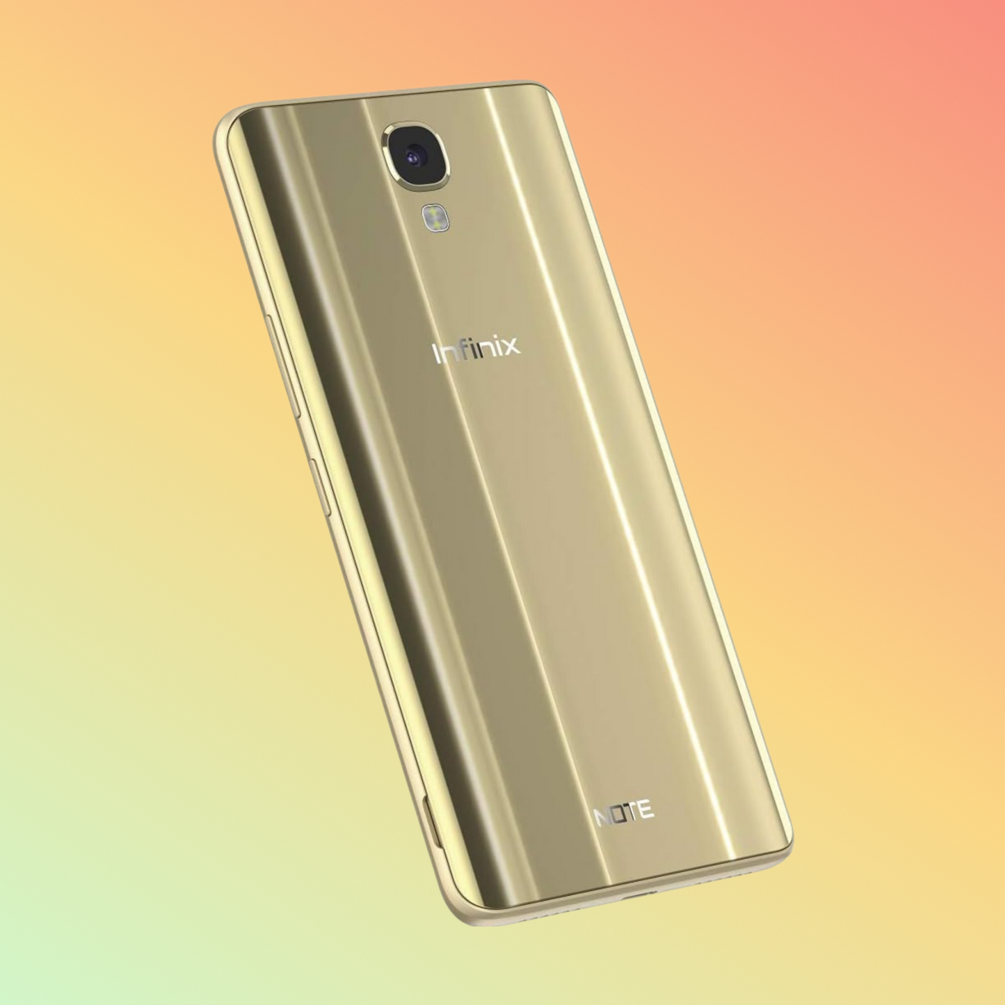 Infinix Note 4 X572 Dual SIM - 16GB, 2GB RAM, 4G LTE, Champagne Gold