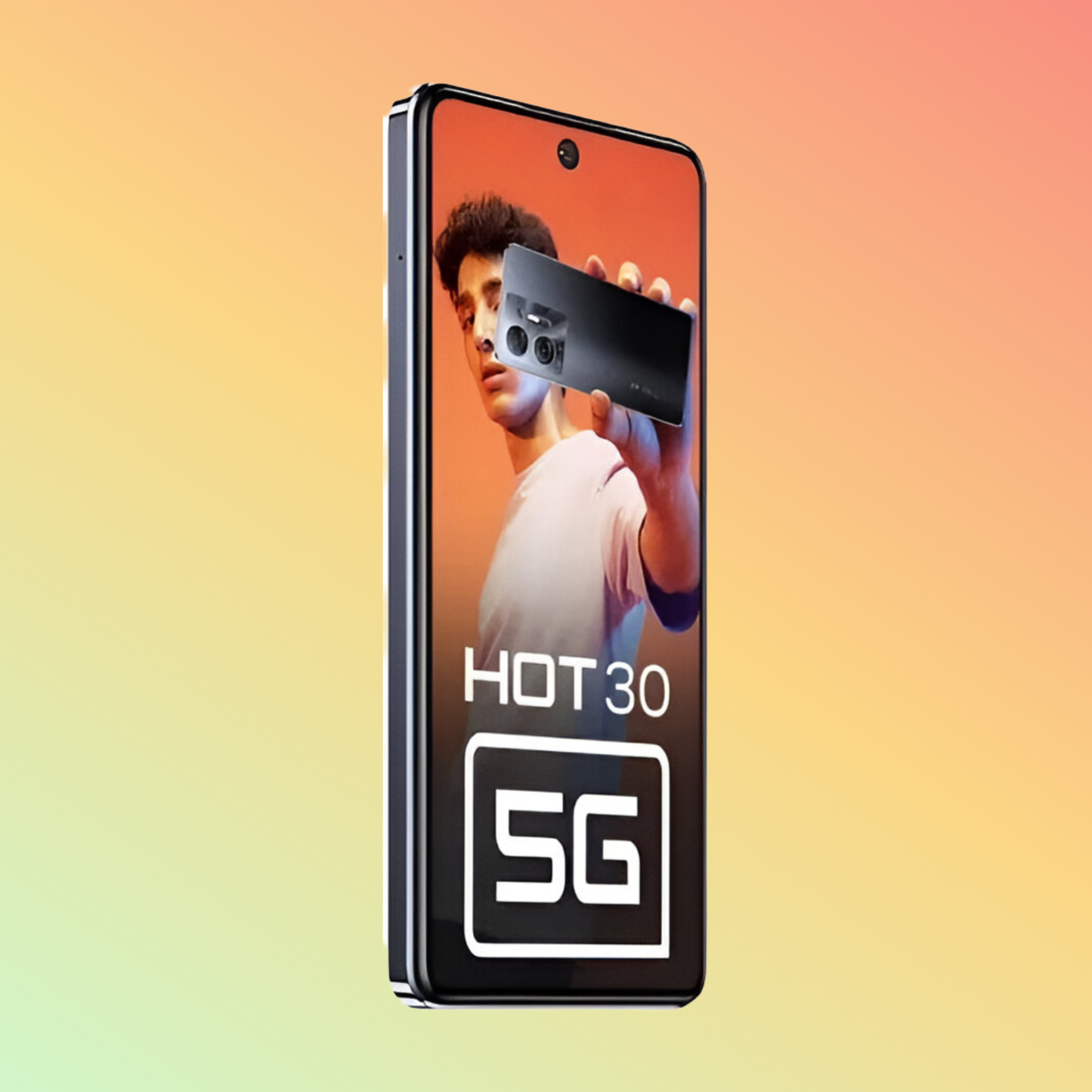 Infinix HOT 30 5G (128GB+16GB) Incluing 8GB Extended RAM International version (Knight black)